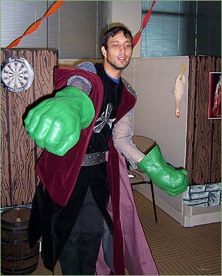 St. Crispin's, with Hulk Hands, 2003